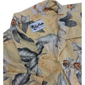 Vtg Howie Shirt Mens Tropical‎ Hawaiian Short Sleeve Button Up -READ